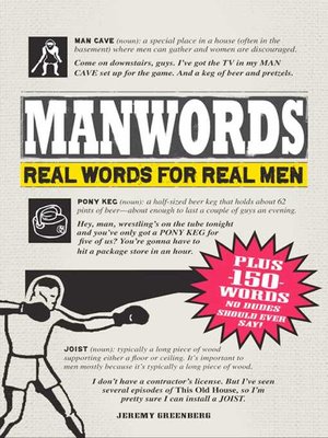 cover image of ManWords